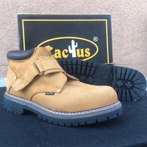 Cactus Work Boots Leather